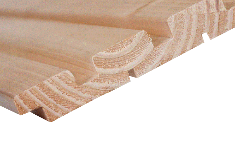 Douglas Design Rabat Triple 2.7x13.3x300cm Let op Dikke kwaliteit (12.9 cm wb)
