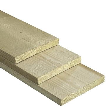 Actie Tuinplank Grenen 1.6x14x400 cm