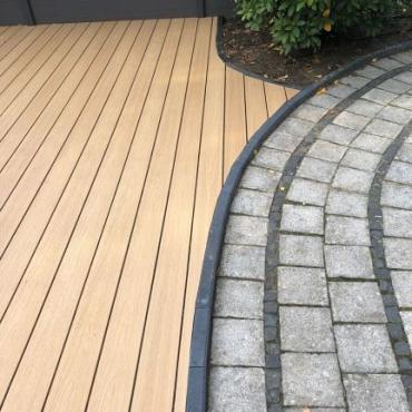 Prestigedeck Cedar 2.3x13.8x500 cm ronde kamer