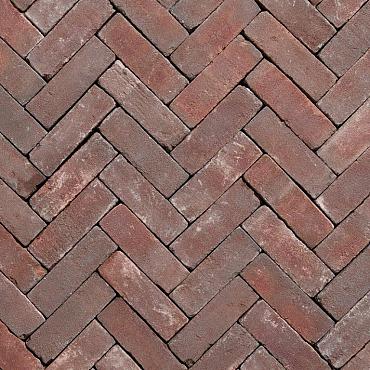 Gebakken  Dikformaat Oud Naarden 20x6.5x8.5 cm getr.