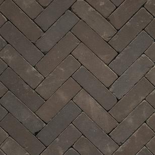 Gebakken Dikformaat Oud Bussum 20x6.5x6 cm getr.