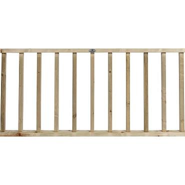 Vuren Spijlenhek 80x180 cm