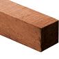 Hardhouten Azobe palen fijn bezaagd 8x8x400cm