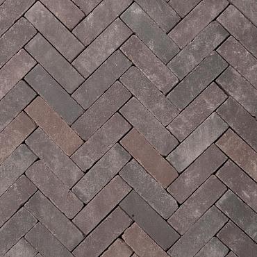 Gebakken Dikformaat Oud Dordrecht 20x6.5x6 cm hoog getr.