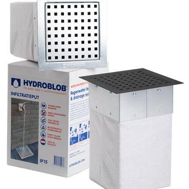 Hydroblob infiltratie put rooster grafiet 25x25x35 cm 15L