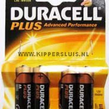 Batterijen AA duracel per 4