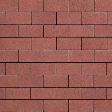 BKK, betonklinkers 21x10,5x8 basic belg rood