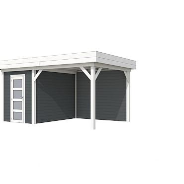 Vuren Topvision Kiekendief, 200 x 300 en luifel 300 cm, onbehandeld.