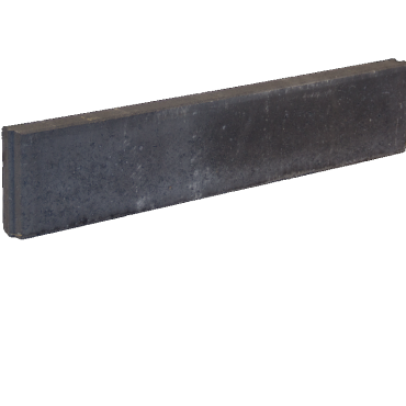 Opsluitband 6x20x100cm zwart / antraciet