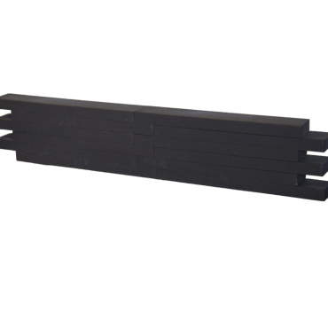 GeoStylistix 59,5x9,5x4 cm Charcoal