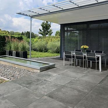 GeoCeramica® 120x60x4 cm Chateau Antracite