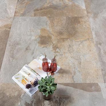 GeoCeramica® 100x100x4 Multi Stone Natural