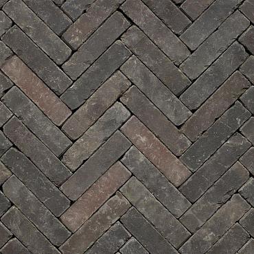 Gebakken Dikformaat Oud Bussum 20x6.5x6 cm getr.