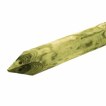 Weidepaal Geïmpregneerd 400x12 cm gefreesd