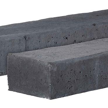 betonbiels 12x20x60 zwart