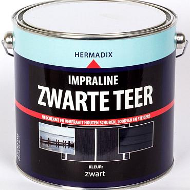 Impraline zwarte teer 2500 ml