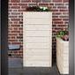 1269 Vr.Bloembak smal 105x33x54cm