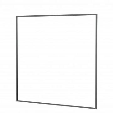 Aluminium profielset t.b.v. composiet scherm 181,5 x 181,5 cm, antraciet.