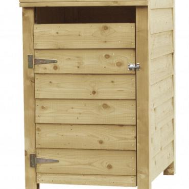 Containerkast enkel, 128,7 x 79,5 x 91 cm.