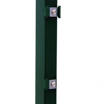 Paal groen 40x40x220 tbv mat 160 cm