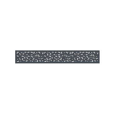 Boston Decopaneel Crios horizontaal 30x175 cm dikte 2 mm RAL7016