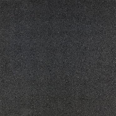 Rubbertegel zwart 50x50x2,5cm/ valhoogte 0.8m