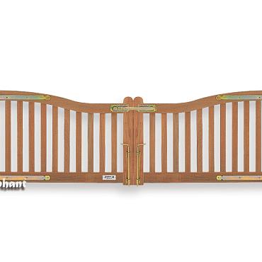 Luxe Dubbele Oprijlaanpoort incl beslag 85/100x300cm