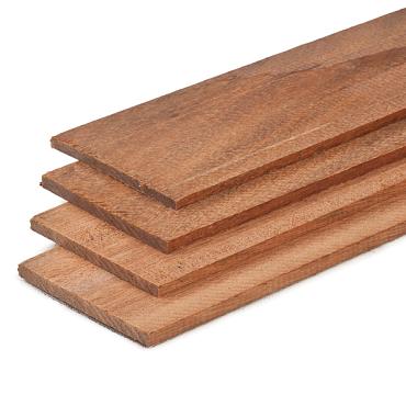 Hardhouten Angelim Vermelho beschoeiings plank 2x20x250cm