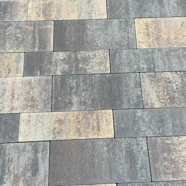 Oprit-steen banenverband 8 cm Icey Blue