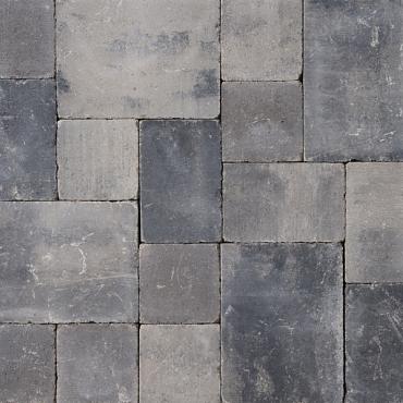 Abbeystones wildverband 6 cm Grijs/Zwart met deklaag