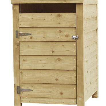 Containerkast enkel, 128,7 x 79,5 x 91 cm.