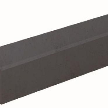 Betonpaal Rotsmotief Hoekpaal antraciet 10x10x280 cm tbv 130 cm scherm