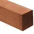 Hardhouten palen Angelim Vermelho geschaafd 8.5x8.5x245cm Glad