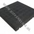 Rubbertegel zwart 50x50x2,5cm/ valhoogte 0.8m