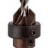 Opsteek-verzinkborenset, 4.0 MM kaart (30170104) 5 blister