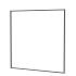 Aluminium profielset t.b.v. composiet scherm 181,5 x 181,5 cm, antraciet.
