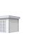 Vuren Topvision Bonte Specht, 300 x 250 cm, wanden wit en basis lichtgrijs.