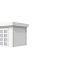 Vuren Topvision Bonte Specht, 300 x 250 cm, wit gespoten.