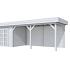 Vuren Topvision Bonte Specht, 300 x 250 en luifel 500 cm, onbehandeld.