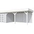 Vuren Topvision Bosuil, 300 x 300 en luifel 500 cm, onbehandeld.