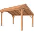 Douglasvision kapschuur Comfort 400 x 250 cm, onbehandeld.