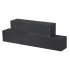 Muurblok Antraciet 45x15x15 cm