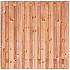 Tuinscherm Vasse Recht 180x90 cm 16mm 19 planks (17+2)