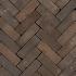 Gebakken Dikformaat Oud Castricum 20x6.5x6 cm getr
