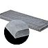 Wall Block bruin-zwart 32.5x12x10 cm