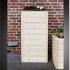1269 Vr.Bloembak smal 105x33x54cm