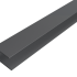 WEO35-60 Alu Cladding F-profiel Dark Grey 6,5x8,5x360 cm