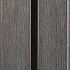 WEO60 Gardenwall Cladding Dark Grey D-KLASSE 390x17x3.3 cm (wb 14 cm)