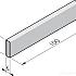 Opsluitband 6x20x100cm zwart / antraciet