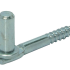 Duim met Schroefdraad Verzinkt lengte staaf 105mm lengte draad 55mm Ø 16 MM Vast